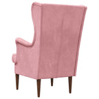 Poltrona Rosa Velluto