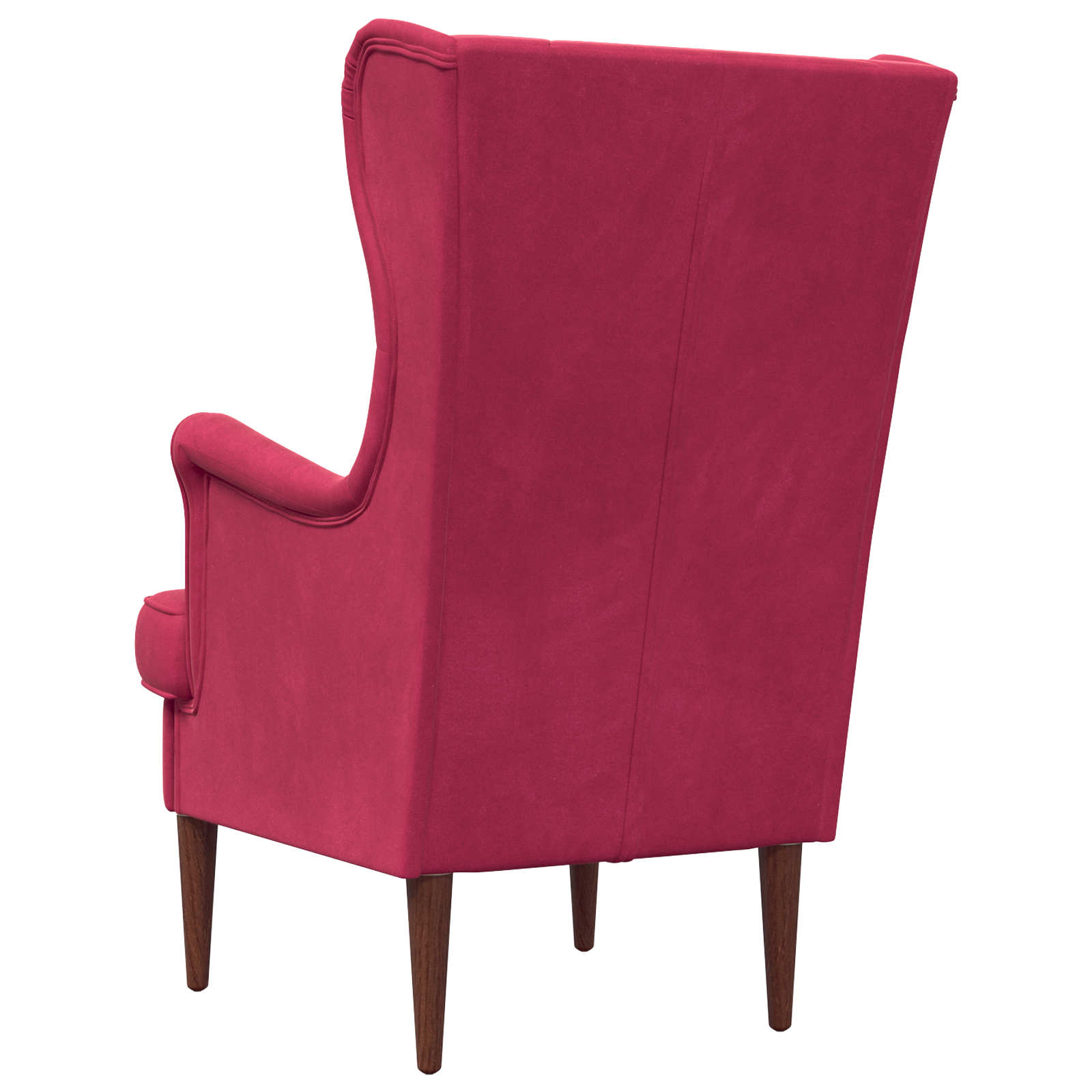 Poltrona Rosso Vino Velluto