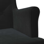Poltrona Nero Velluto