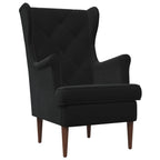 Poltrona Nero Velluto