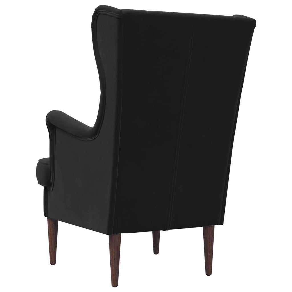 Poltrona Nero Velluto