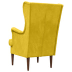 Poltrona Giallo Velluto
