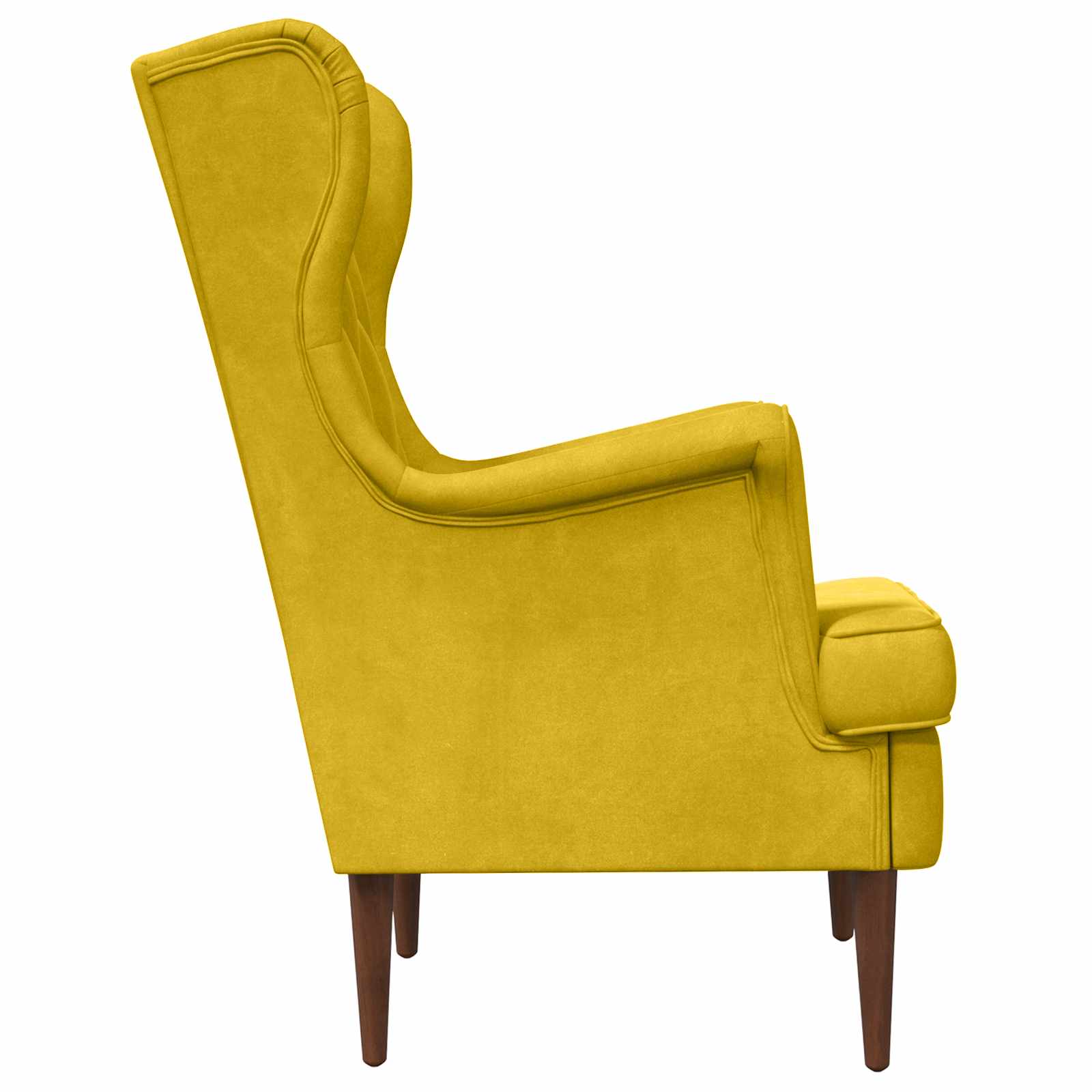 Poltrona Giallo Velluto