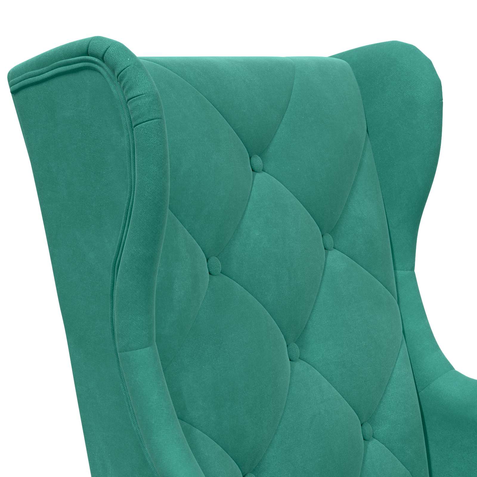 Poltrona Turchese Velluto