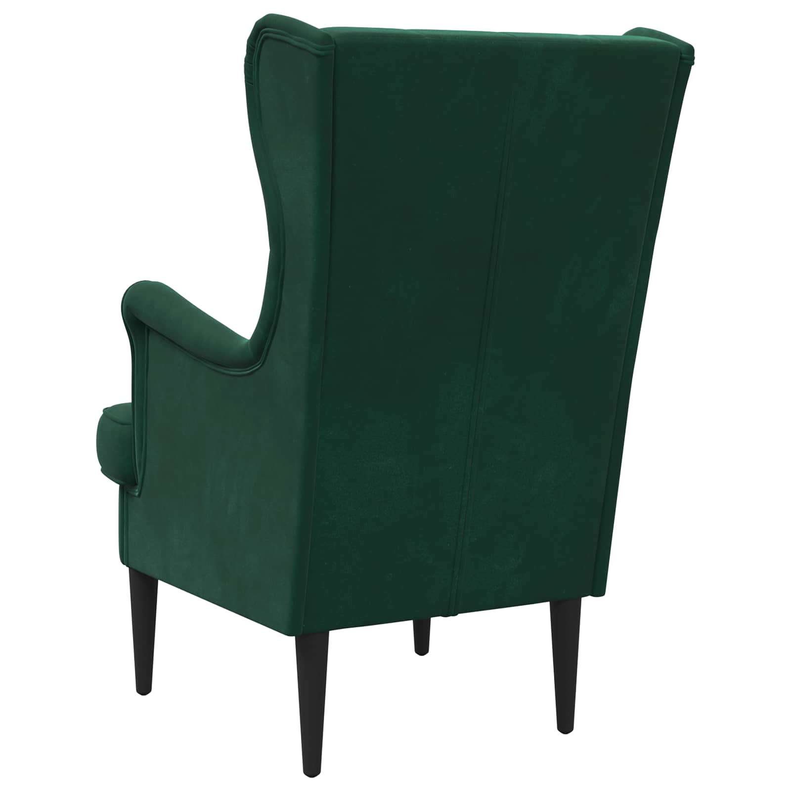 Poltrona Verde Scuro Velluto