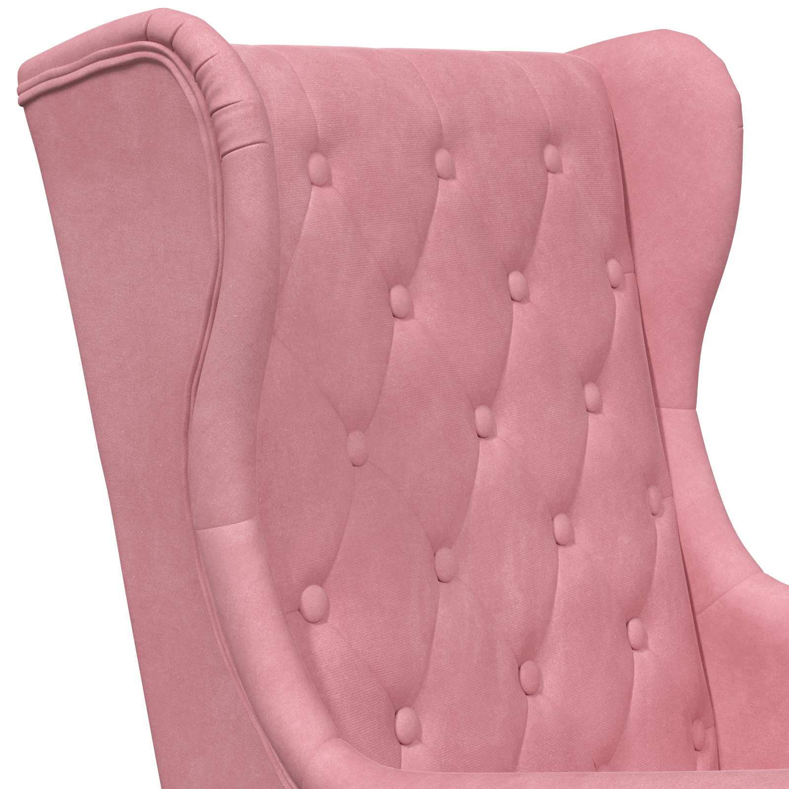 Poltrona Rosa Velluto