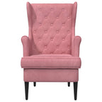 Poltrona Rosa Velluto