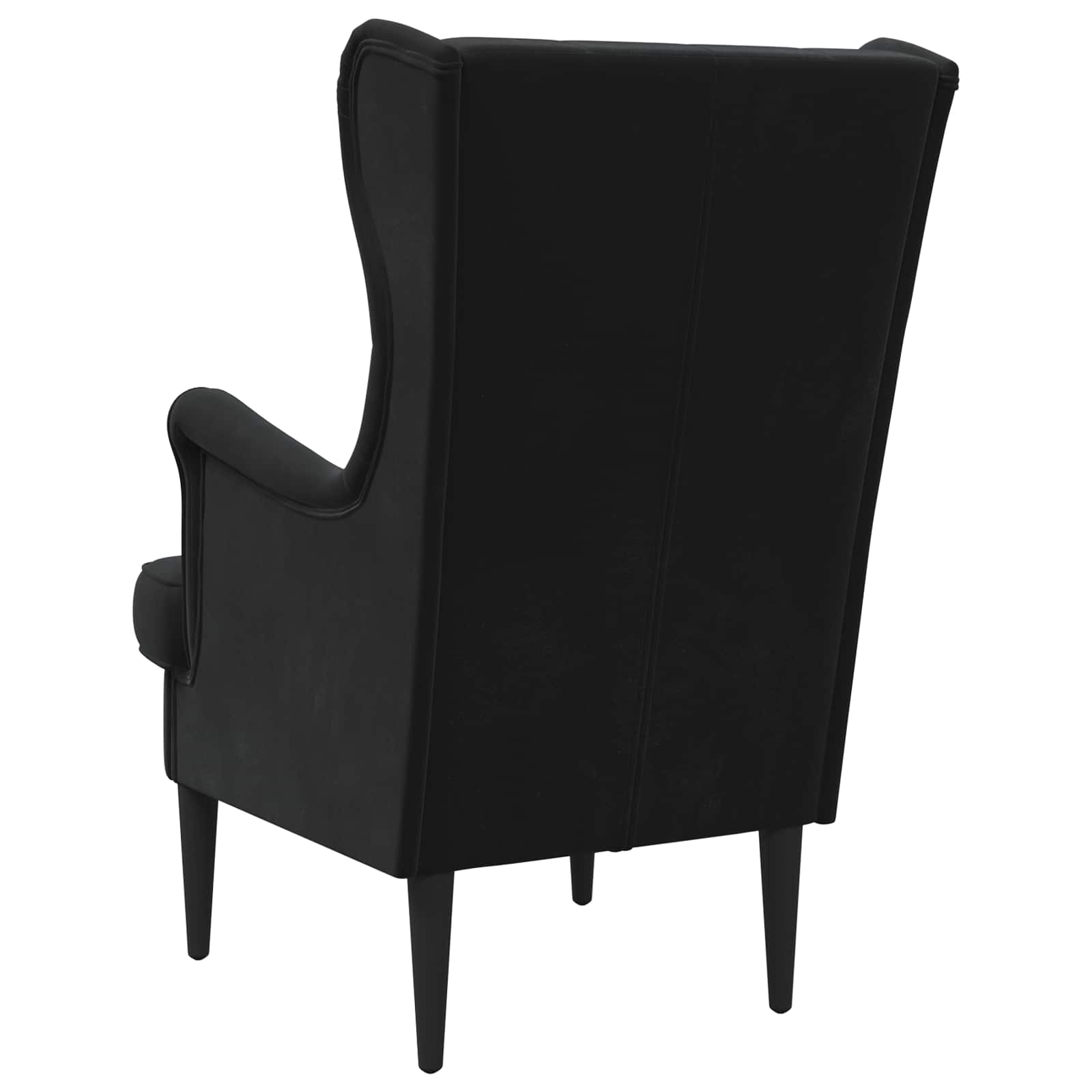 Poltrona Nero Velluto