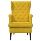 Poltrona Giallo Velluto