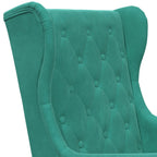 Poltrona Turchese Velluto