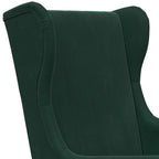 Poltrona Verde Scuro Velluto