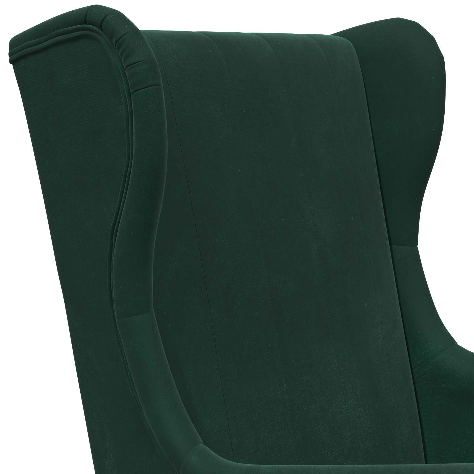 Poltrona Verde Scuro Velluto