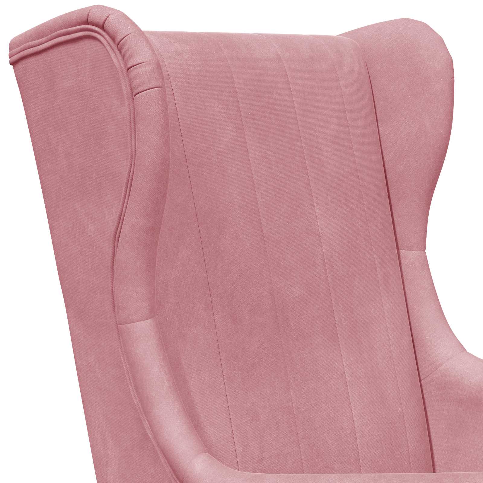Poltrona Rosa Velluto