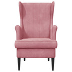 Poltrona Rosa Velluto
