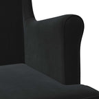 Poltrona Nero Velluto