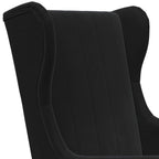 Poltrona Nero Velluto