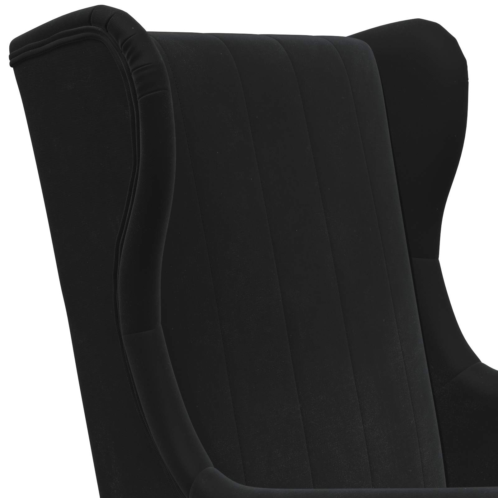 Poltrona Nero Velluto