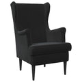 Poltrona Nero Velluto