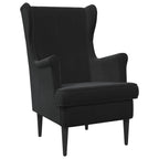 Poltrona Nero Velluto