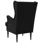 Poltrona Nero Velluto