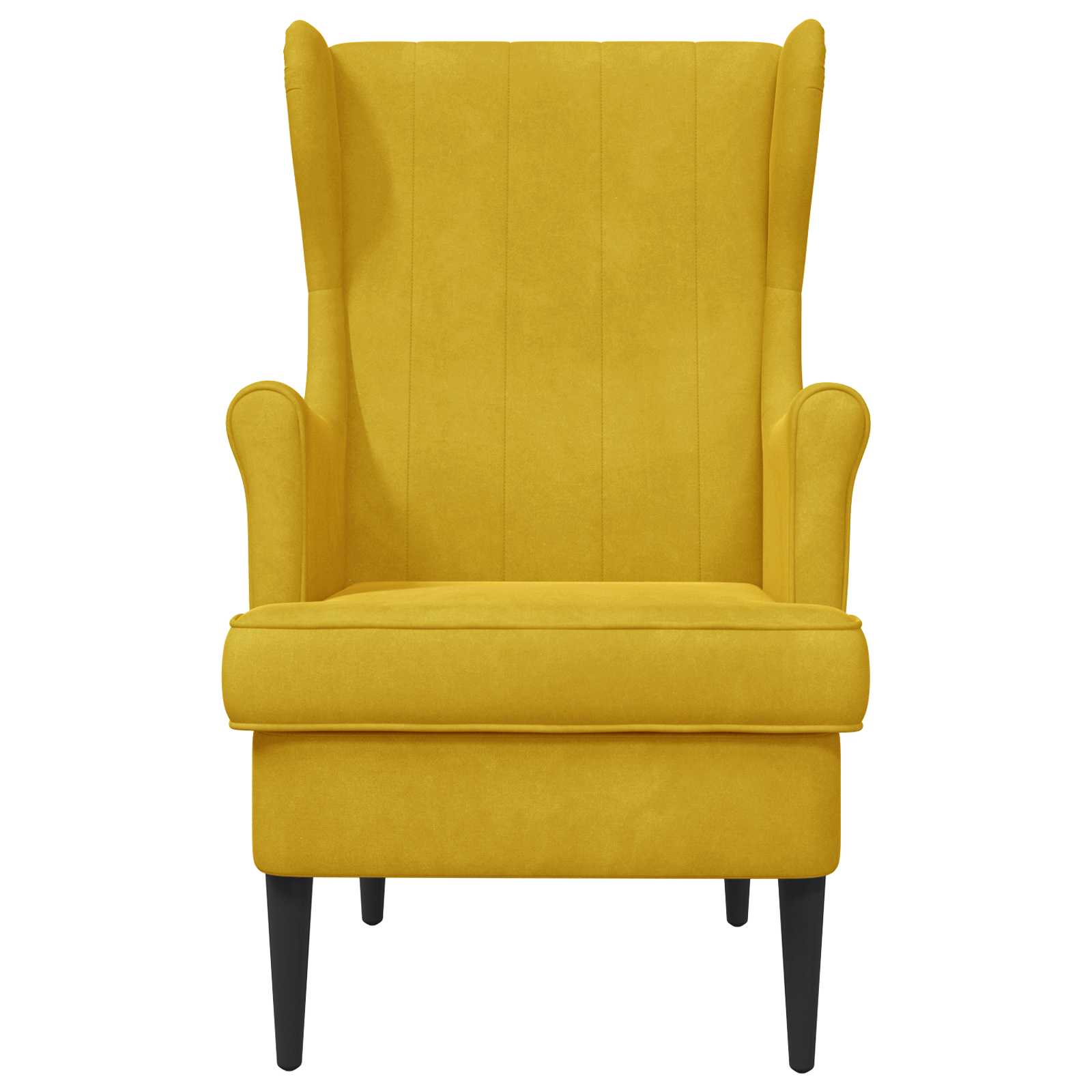Poltrona Giallo Velluto