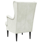 Poltrona Crema Velluto