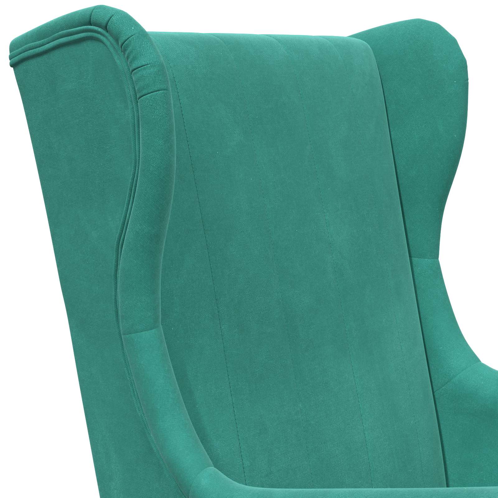 Poltrona Turchese Velluto