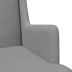 Poltrona Grigio Chiaro Tessuto