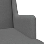 Poltrona Grigio Scuro Tessuto