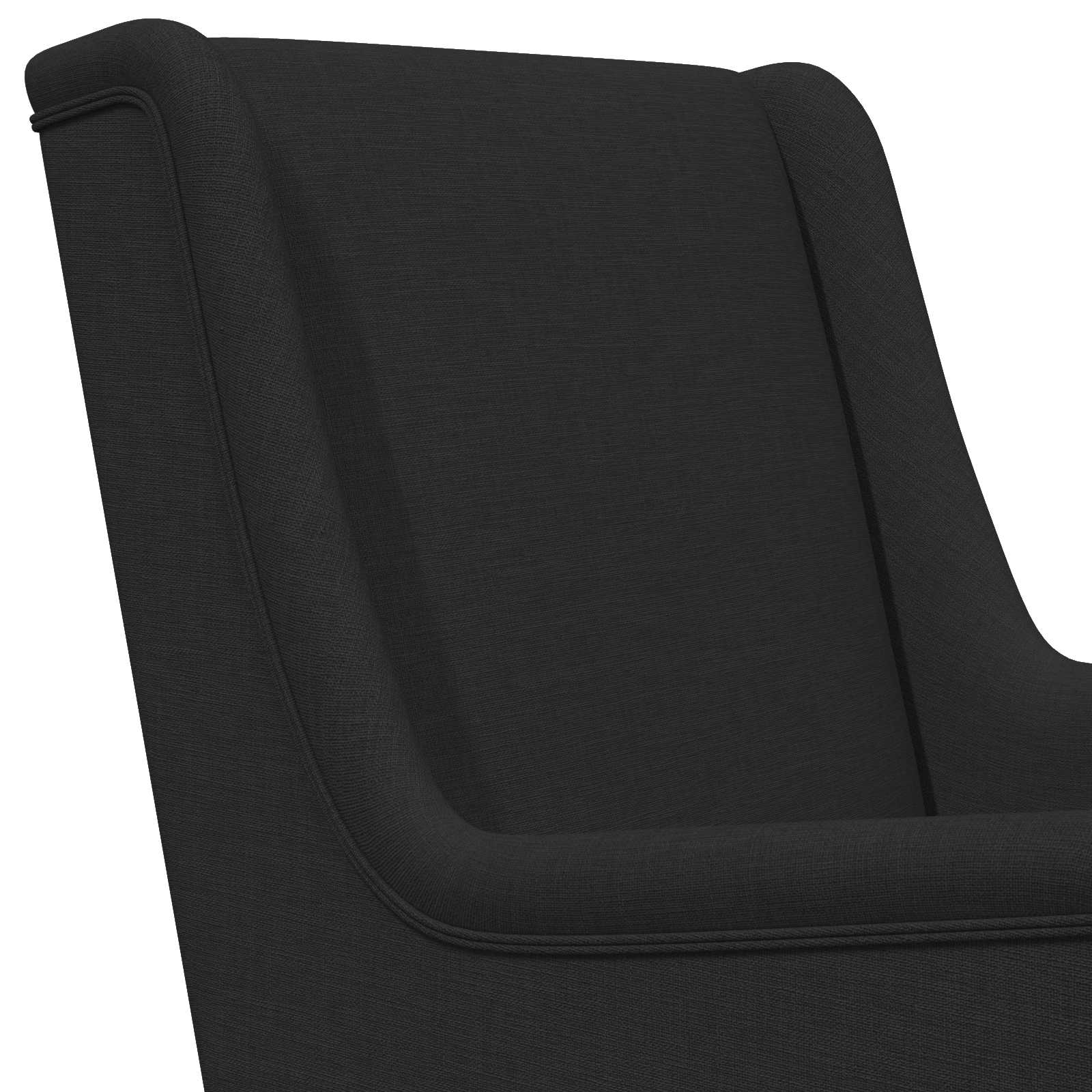 Poltrona Nero Tessuto