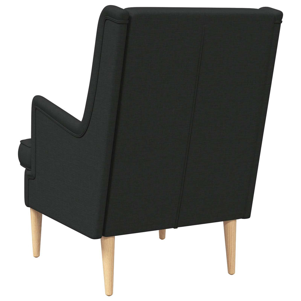 Poltrona Nero Tessuto