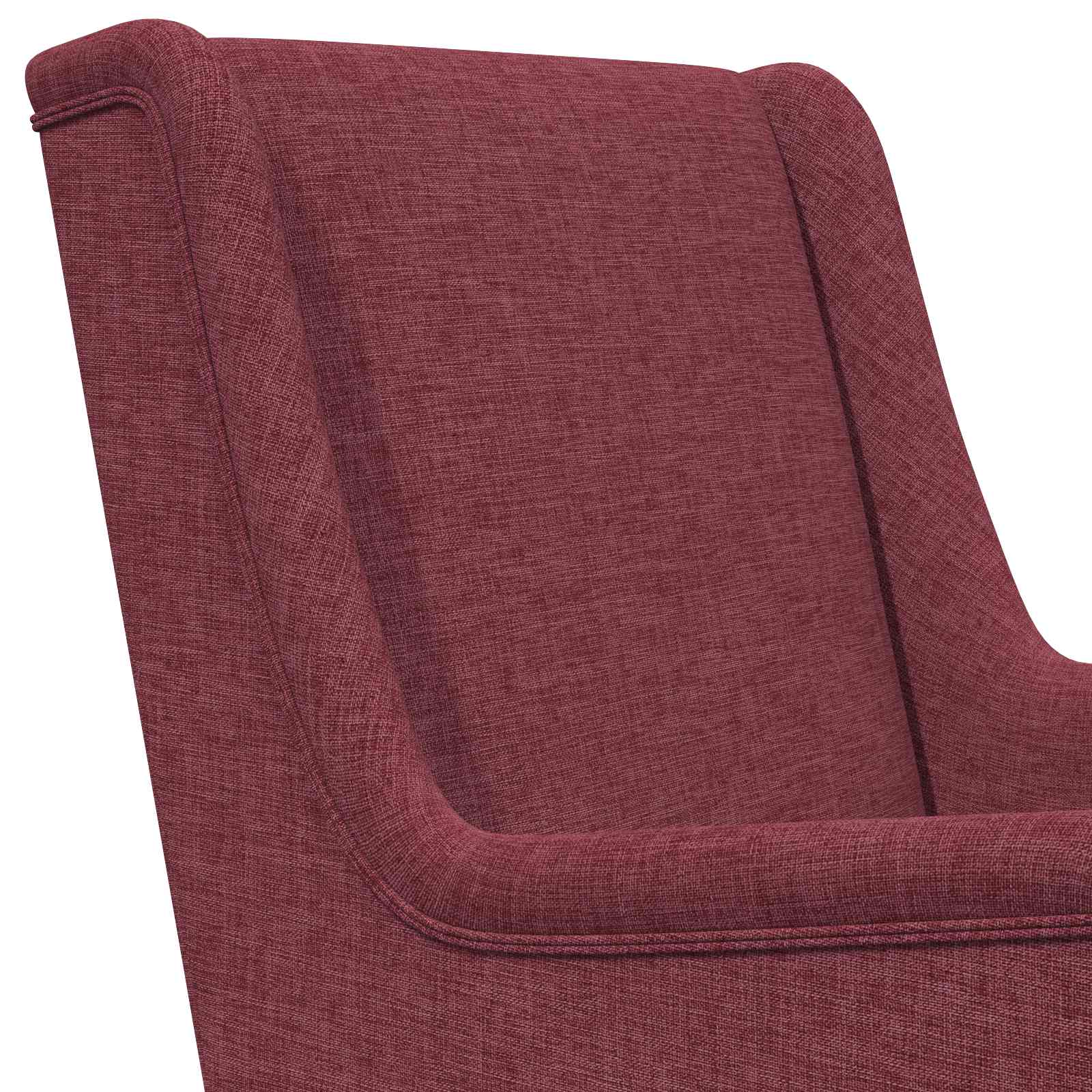 Poltrona Rosso Vino Tessuto