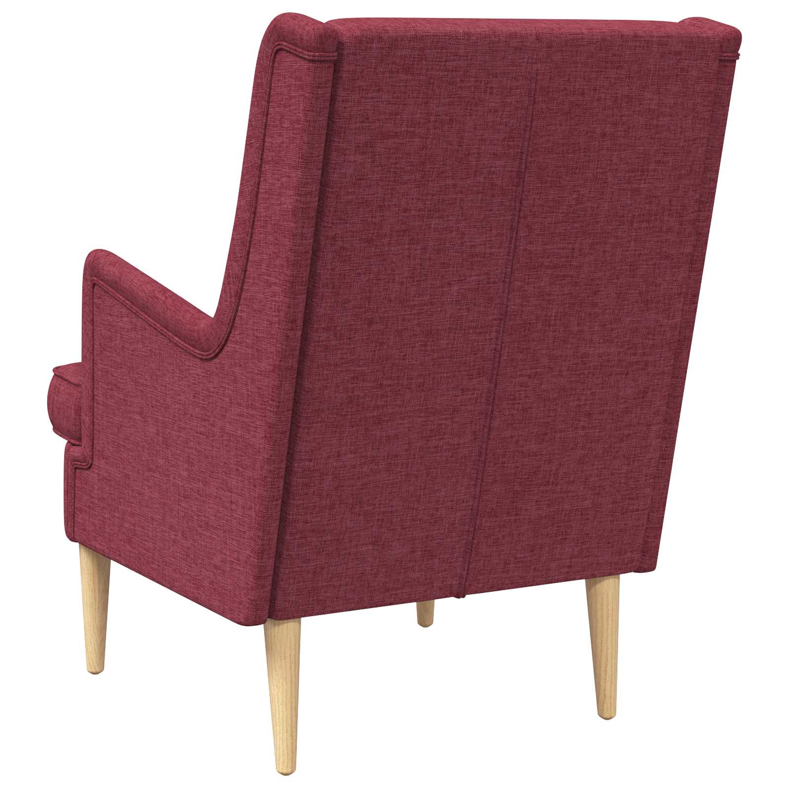 Poltrona Rosso Vino Tessuto