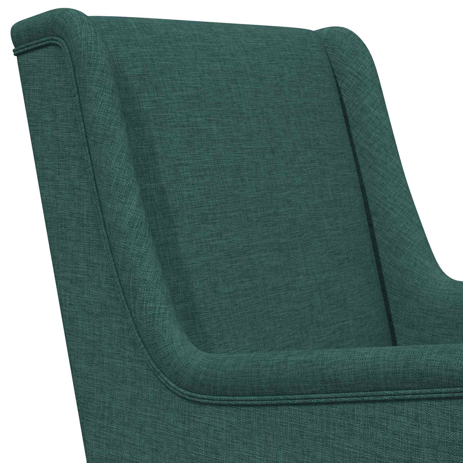 Poltrona Verde Scuro Tessuto
