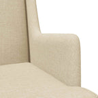 Poltrona Crema Tessuto