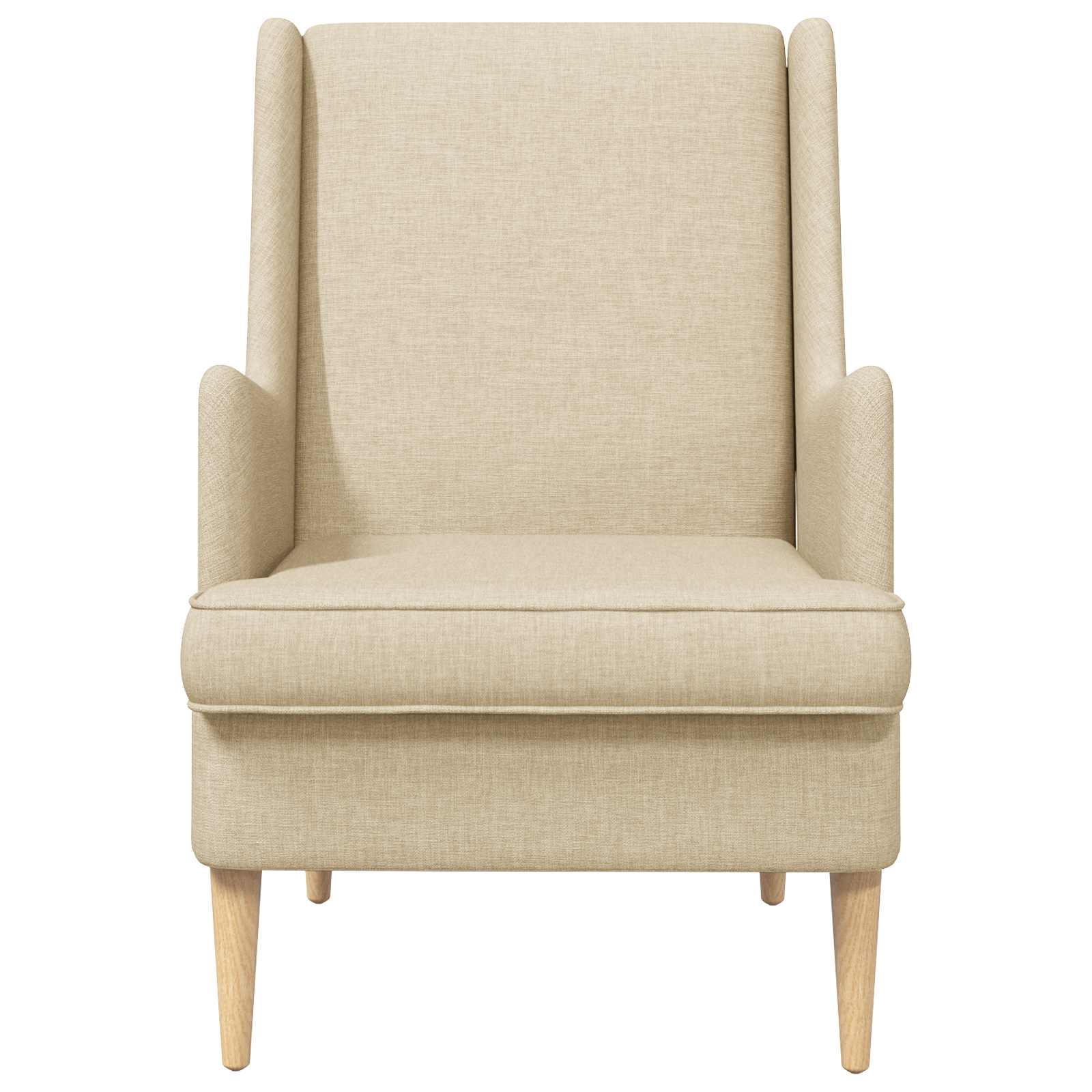 Poltrona Crema Tessuto