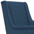 Poltrona Blu Tessuto