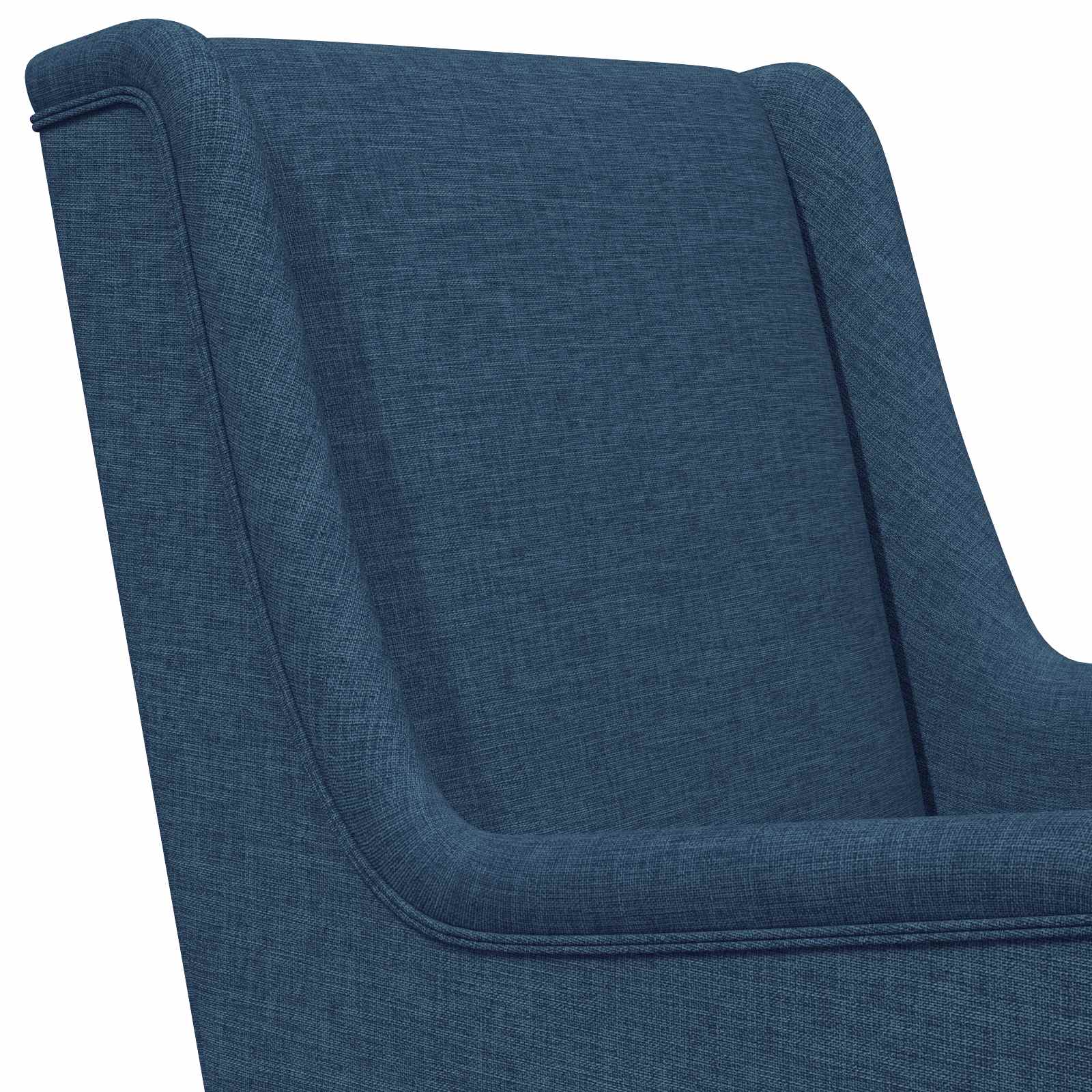 Poltrona Blu Tessuto