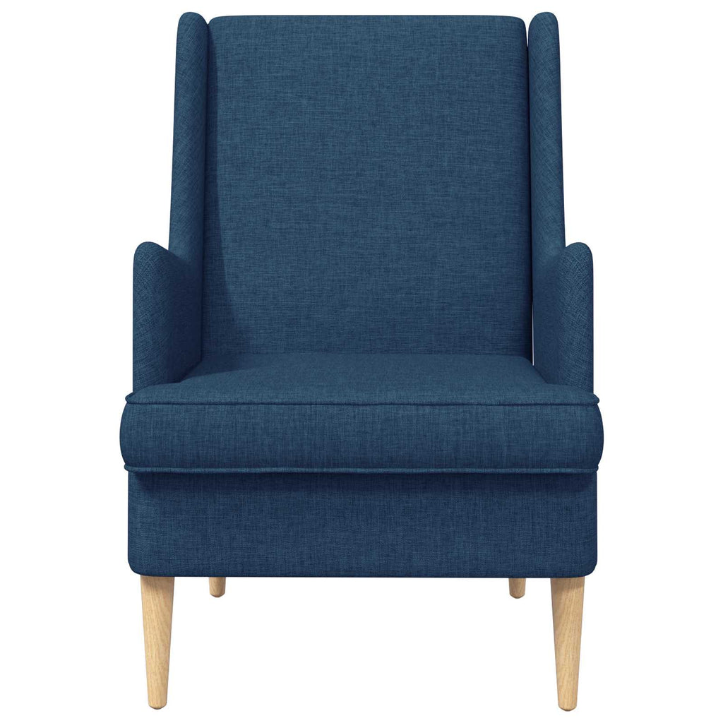 Poltrona Blu Tessuto
