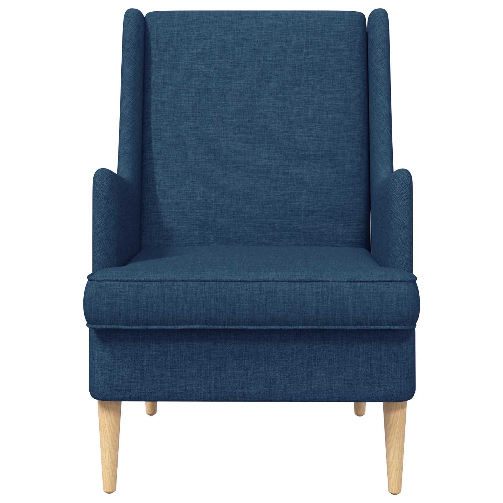 Poltrona Blu Tessuto