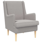 Poltrona Grigio Chiaro Bouclé