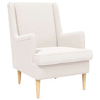 Poltrona Crema Bouclé