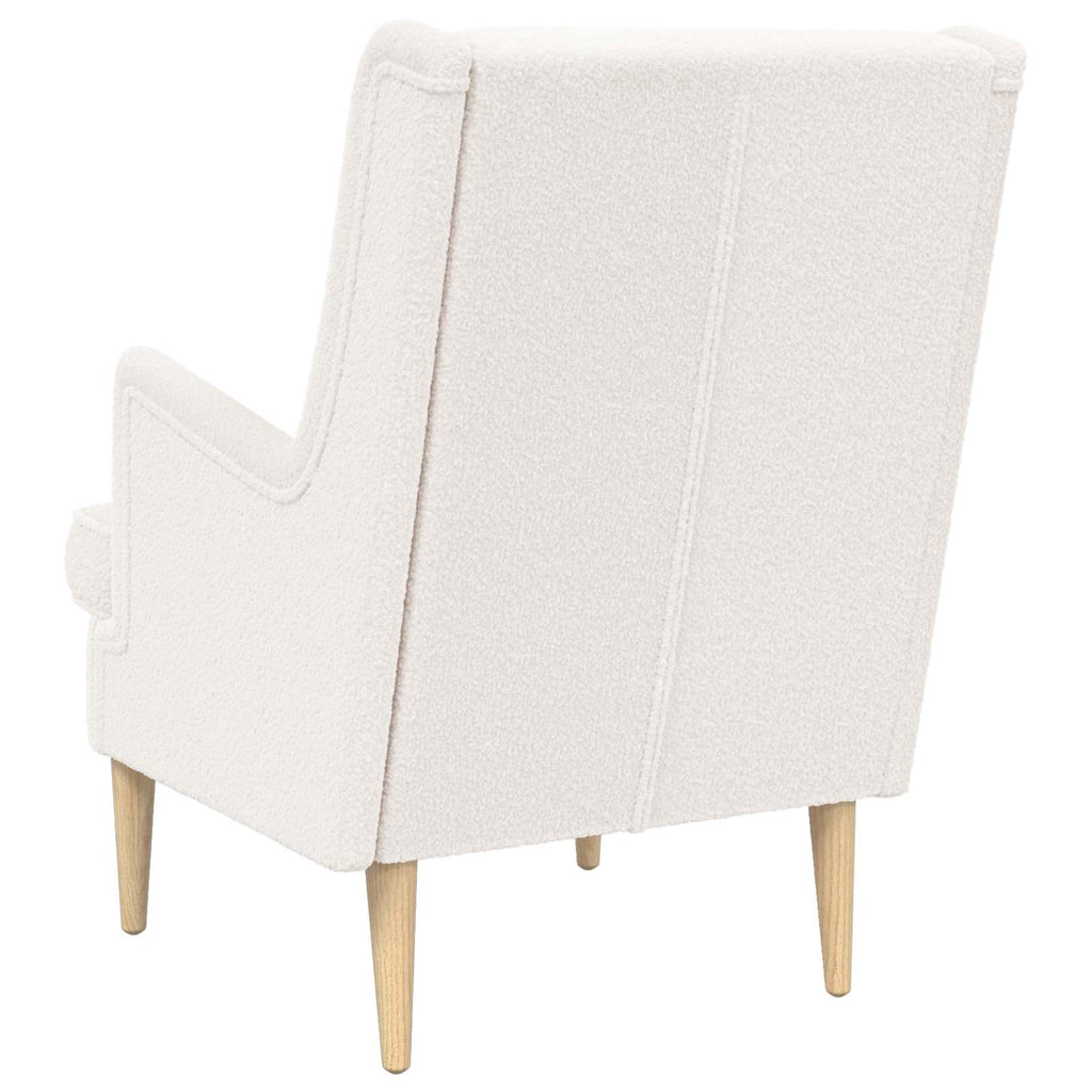 Poltrona Crema Bouclé