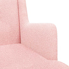 Poltrona Rosa Bouclé