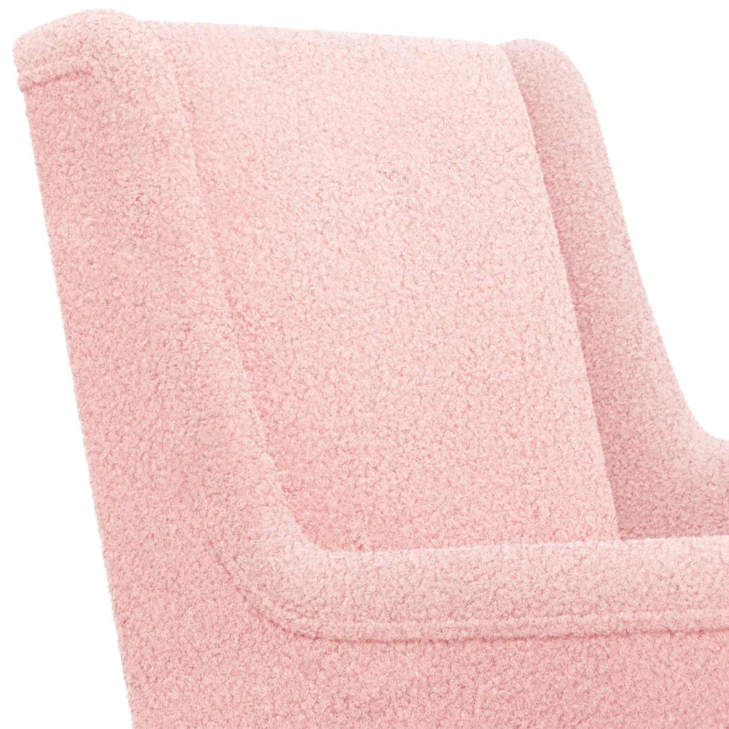Poltrona Rosa Bouclé