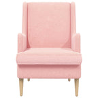Poltrona Rosa Bouclé