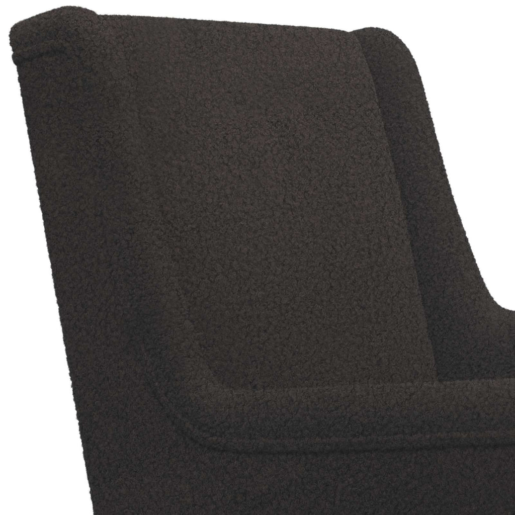 Poltrona Nero Bouclé