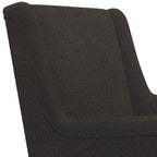 Poltrona Nero Bouclé