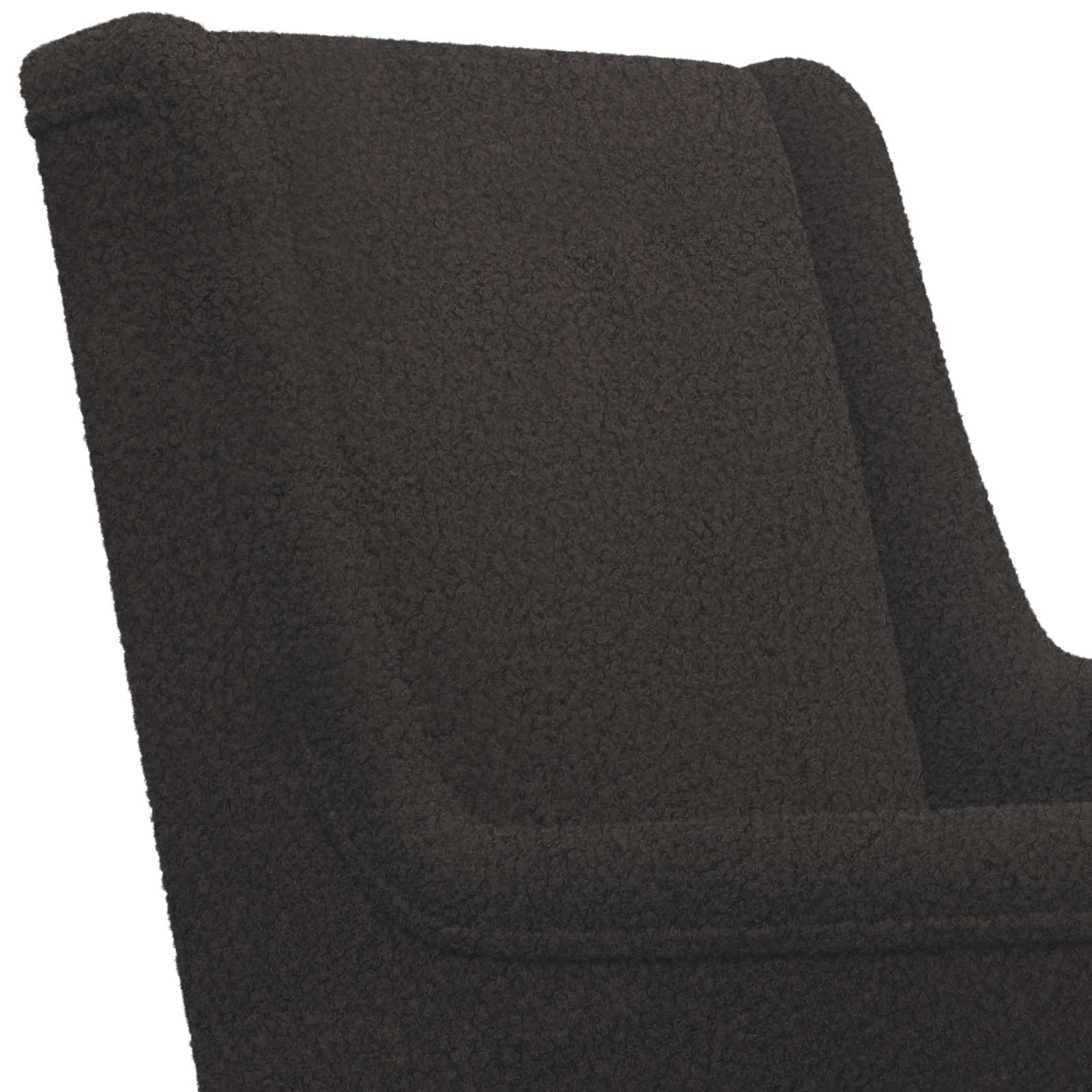 Poltrona Nero Bouclé