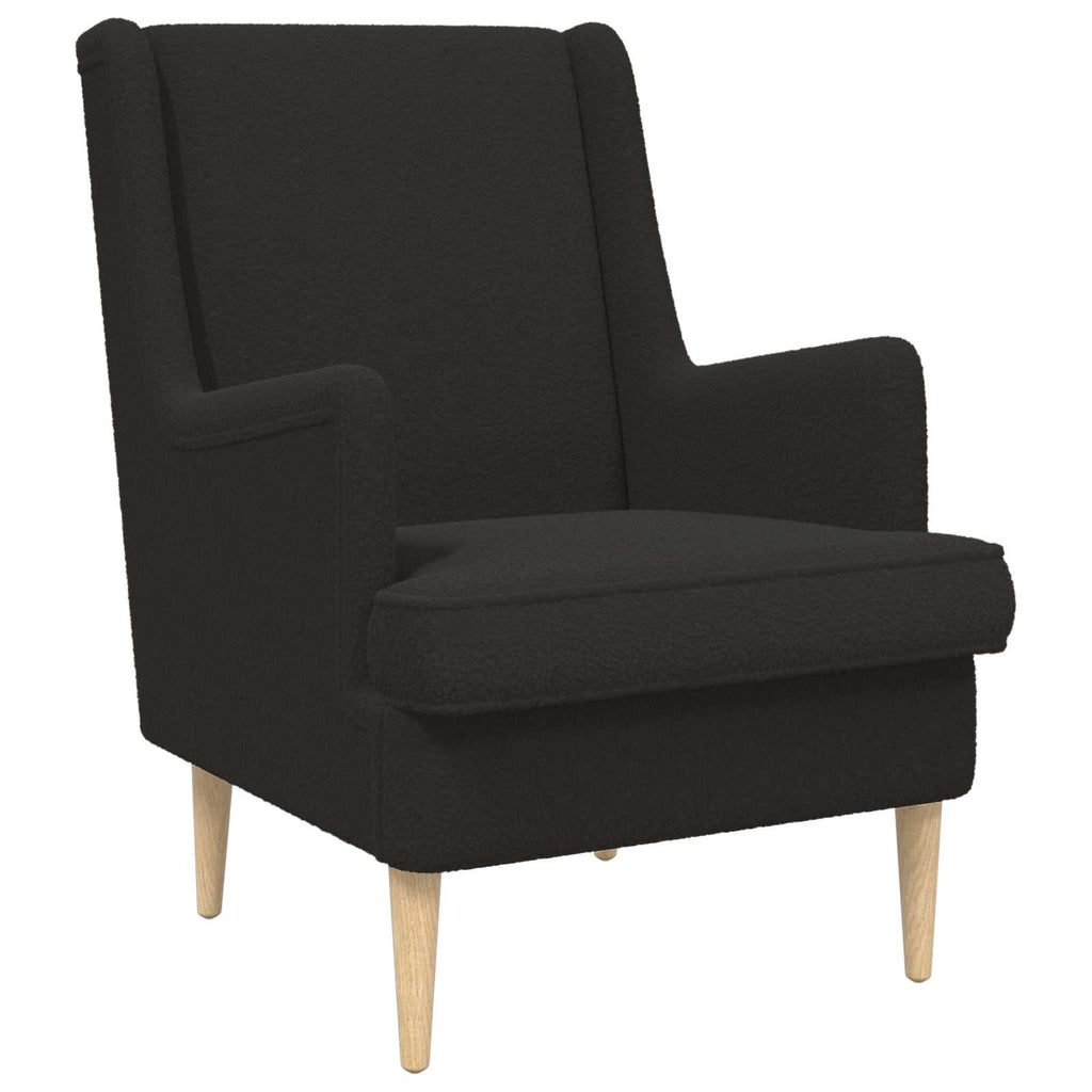 Poltrona Nero Bouclé